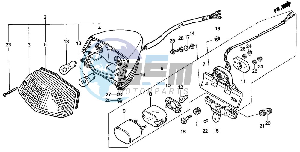 TAILLIGHT (NV400C/600C)