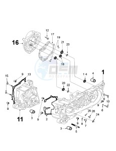 TWEET 50 A PMX drawing CRANKCASE