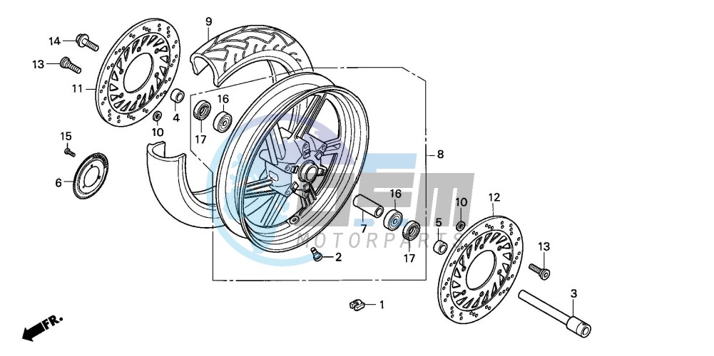 FRONT WHEEL