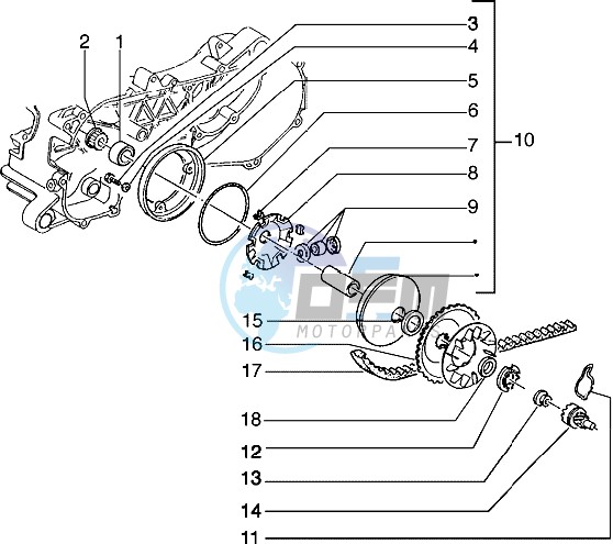 Driving pulley