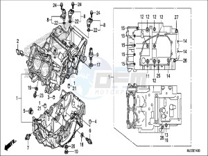 NC750JH Europe Direct - (ED) drawing CRANKCASE