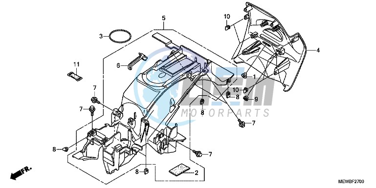 REAR FENDER