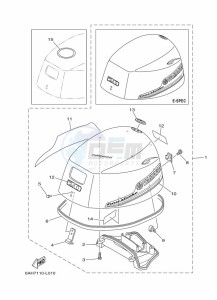 F15CMHL drawing FAIRING-UPPER