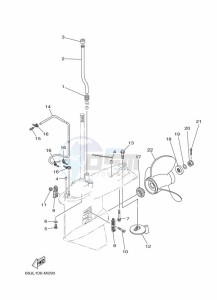 150FETOX drawing PROPELLER-HOUSING-AND-TRANSMISSION-2