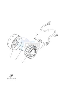 YFM700FWBD YFM70KPHG KODIAK 700 EPS HUNTER (2SM7) drawing GENERATOR