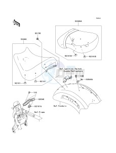 VN 2000 H [VULCAN 2000 CLASSIC] (8F-9F) H8F drawing SEAT