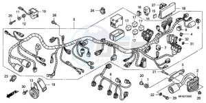 CBF1000SA Europe Direct - (ED / ABS) drawing WIRE HARNESS