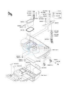 JT 1200 D [STX-12F] (D6F-D7F) D7F drawing HULL REAR FITTINGS