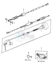 KX 420 A [KX420] (A1-A2) [KX420] drawing CABLES