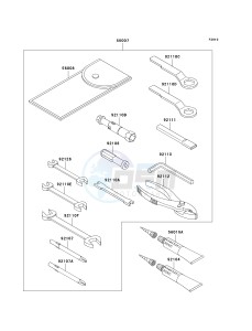 VN 800 A [VULCAN 800] (A10-A11) [VULCAN 800] drawing OWNERS TOOLS