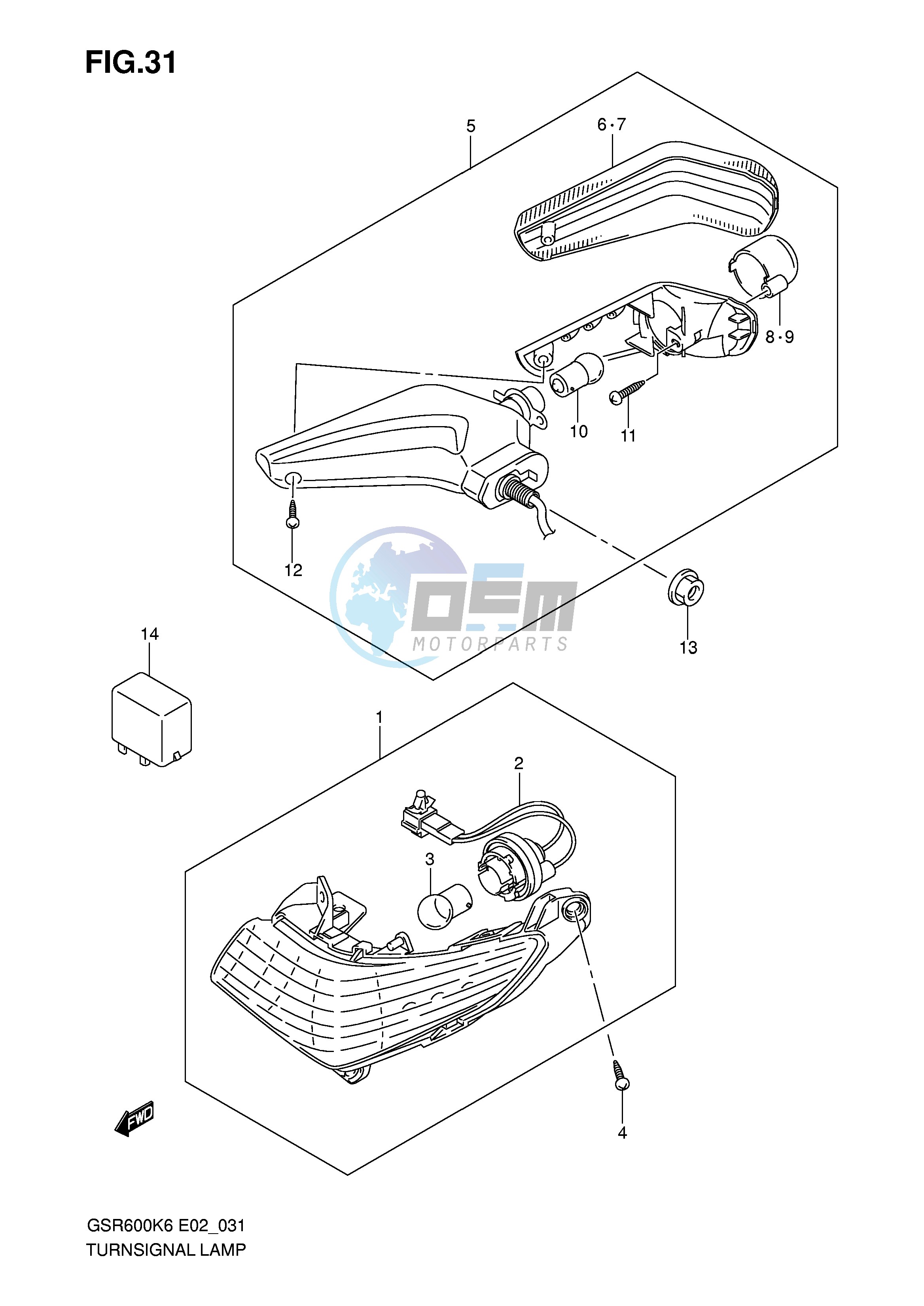 TURNSIGNAL LAMP