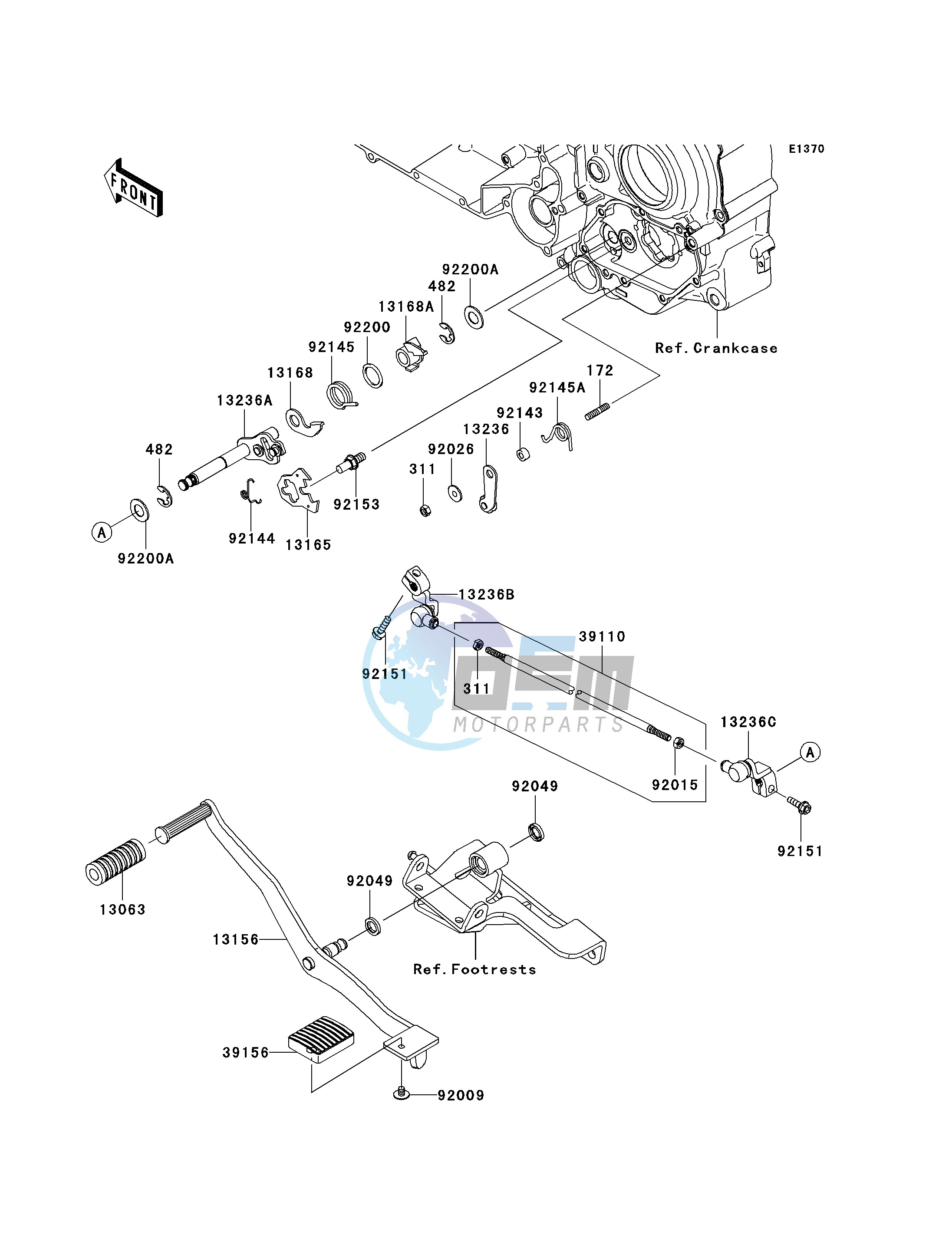 GEAR CHANGE MECHANISM