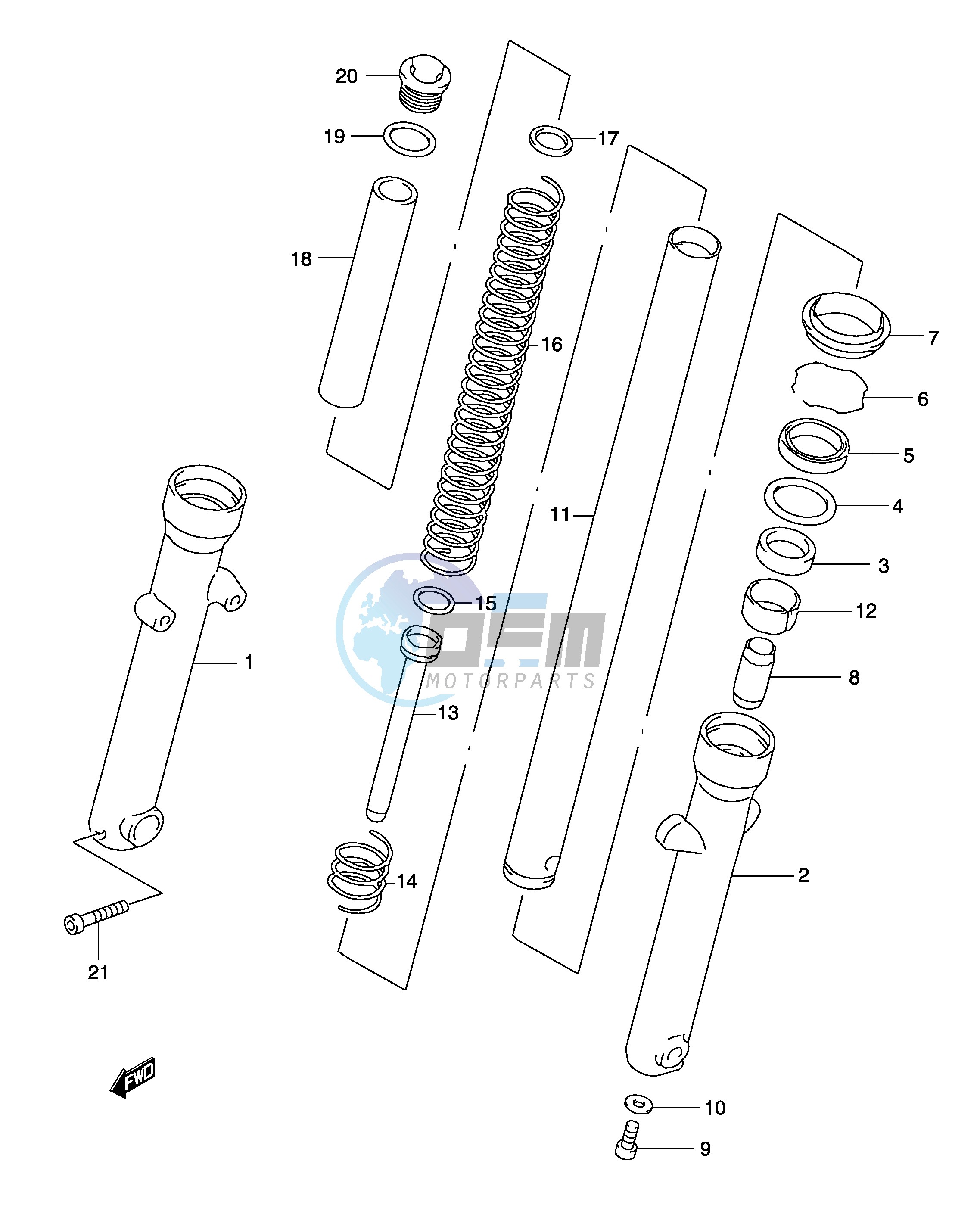 FRONT FORK DAMPER