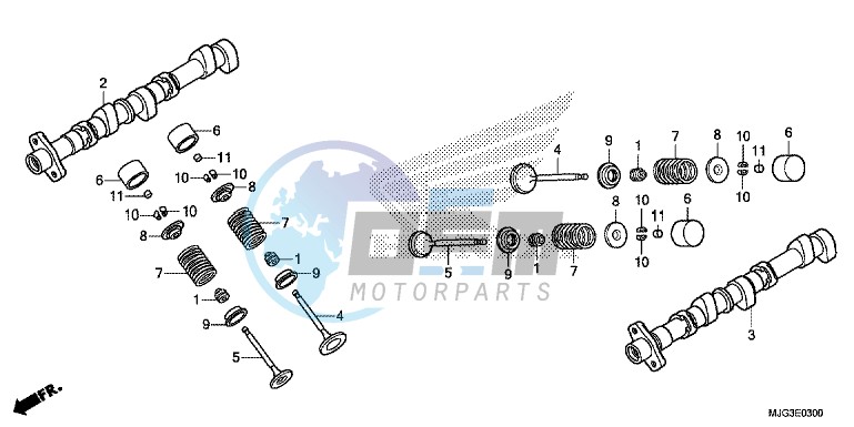 CAMSHAFT/ VALVE