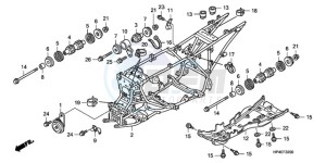 TRX420TMA Australia - (U / 2WD) drawing FRAME BODY