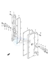 DF 225 drawing Exhaust Cover