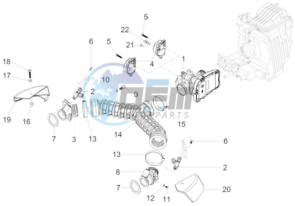 Throttle body