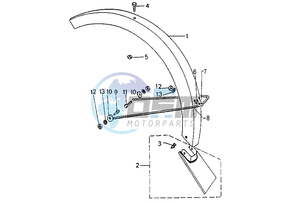 FRONT FENDER MVLM