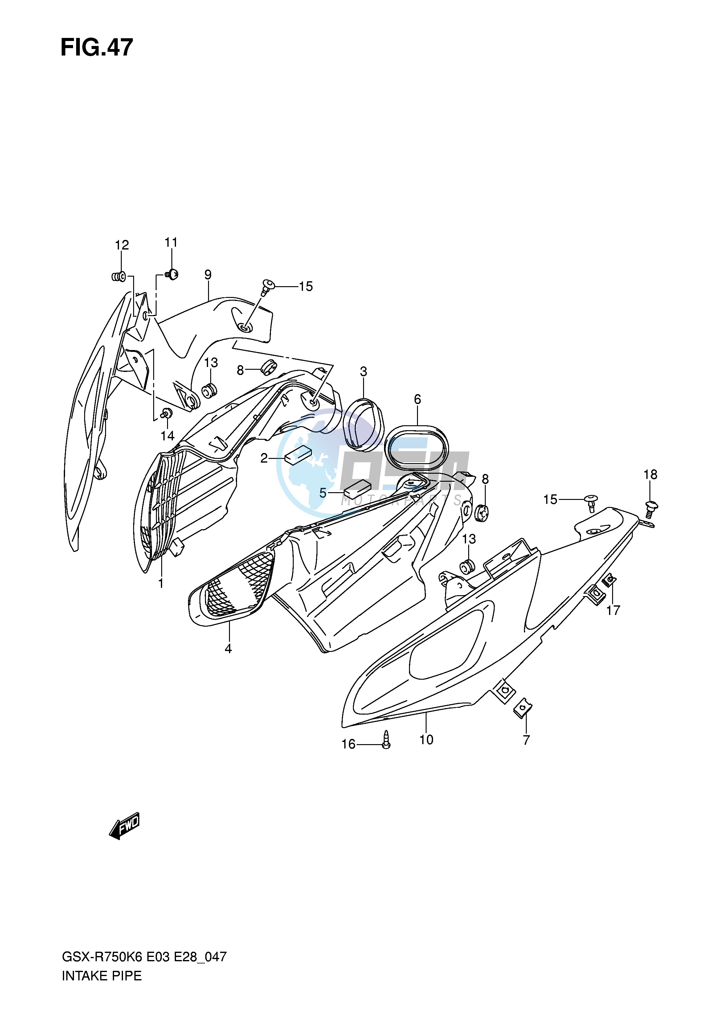 INTAKE PIPE