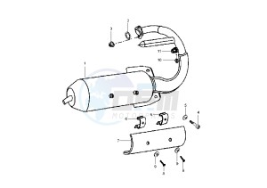 VIVACITY CATALYC - 50 cc drawing EXHAUST