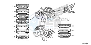 TRX420FA2F TRX420 Europe Direct - (ED) drawing MARK