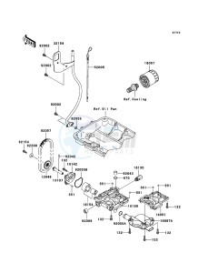 JET SKI ULTRA 300X JT1500HBF EU drawing Oil Pump