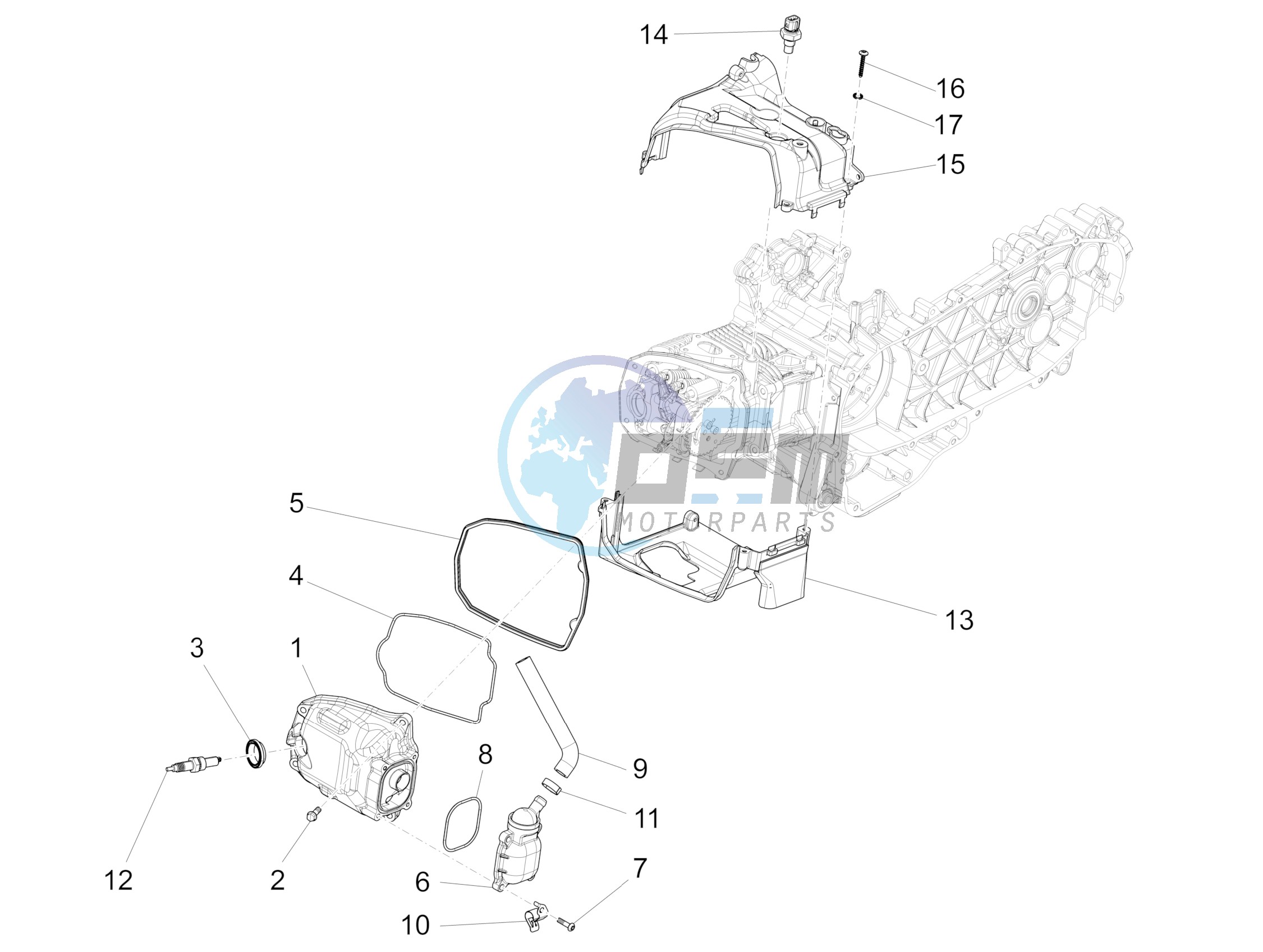 Cylinder head cover