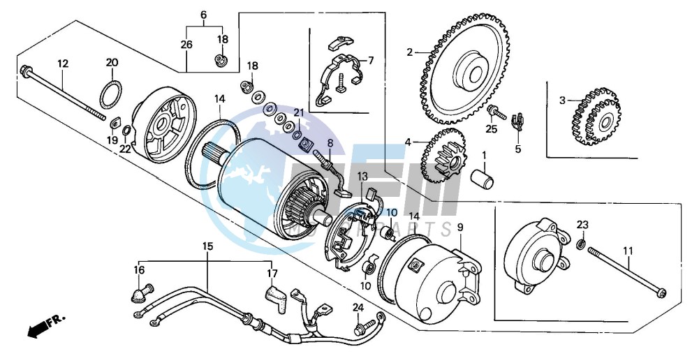 STARTING MOTOR