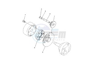 YP MAJESTY DX 250 drawing STARTER