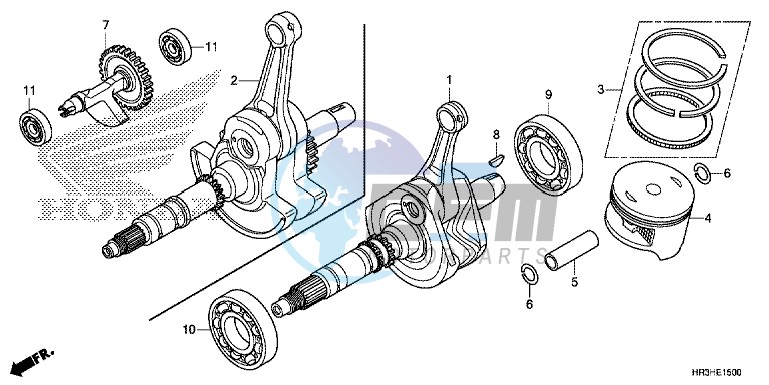 CRANKSHAFT/PISTON