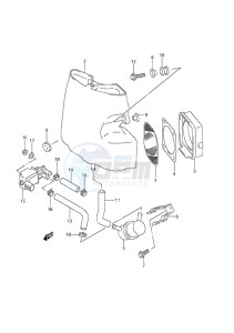 DF 40 drawing Silencer