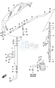 DF 175 drawing Fuel Injector (Model: TG/ZG)