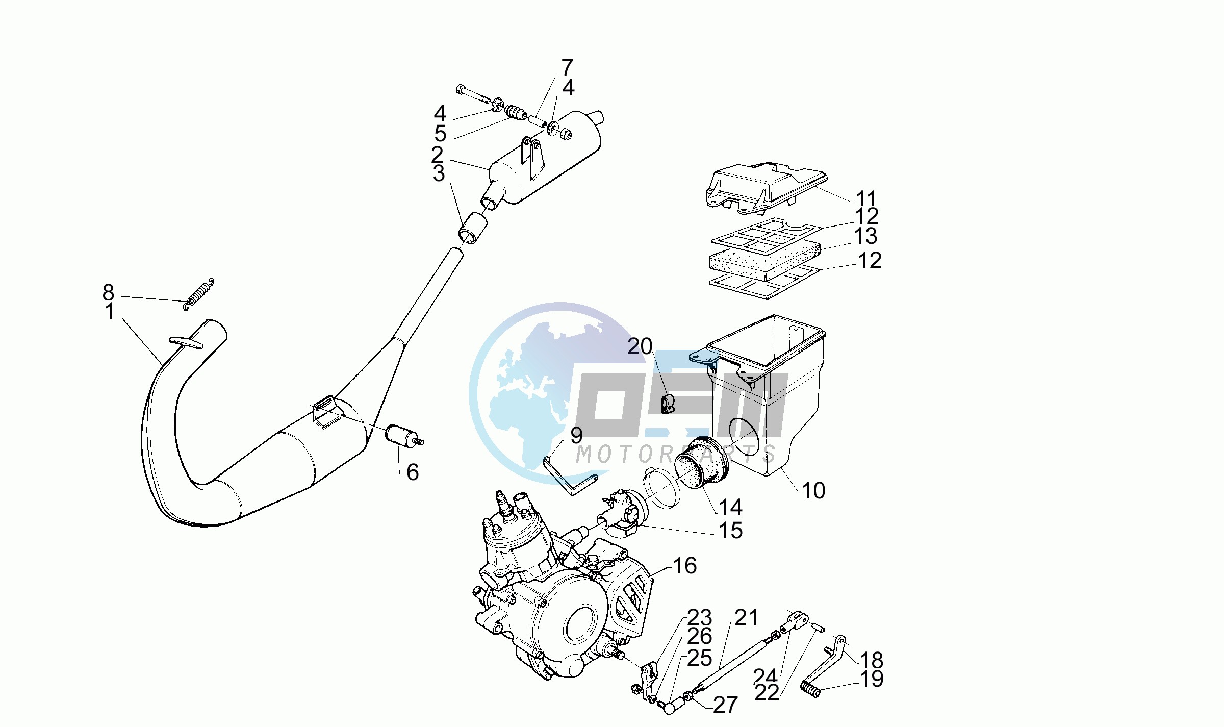 Exhaust unit