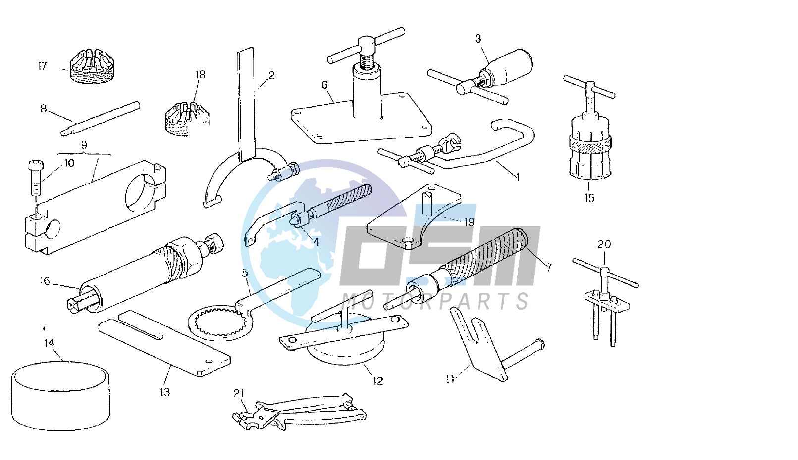 WORKSHOP SERVICE TOOLS