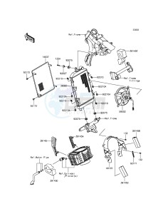 VULCAN_1700_VOYAGER_ABS VN1700BEF GB XX (EU ME A(FRICA) drawing Radiator