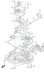 DF 250AP drawing Engine Holder