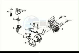 JET4 RX 125 (XE12W4-EU) (E5) (M1) drawing ECU SET