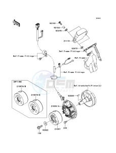 KX125 KX125M8F EU drawing Generator