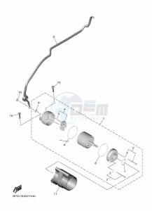 NIKEN GT MXT890D (BFD1) drawing STARTING MOTOR