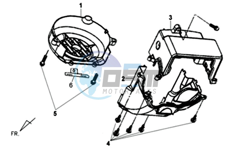 FLYWHEEL COVER