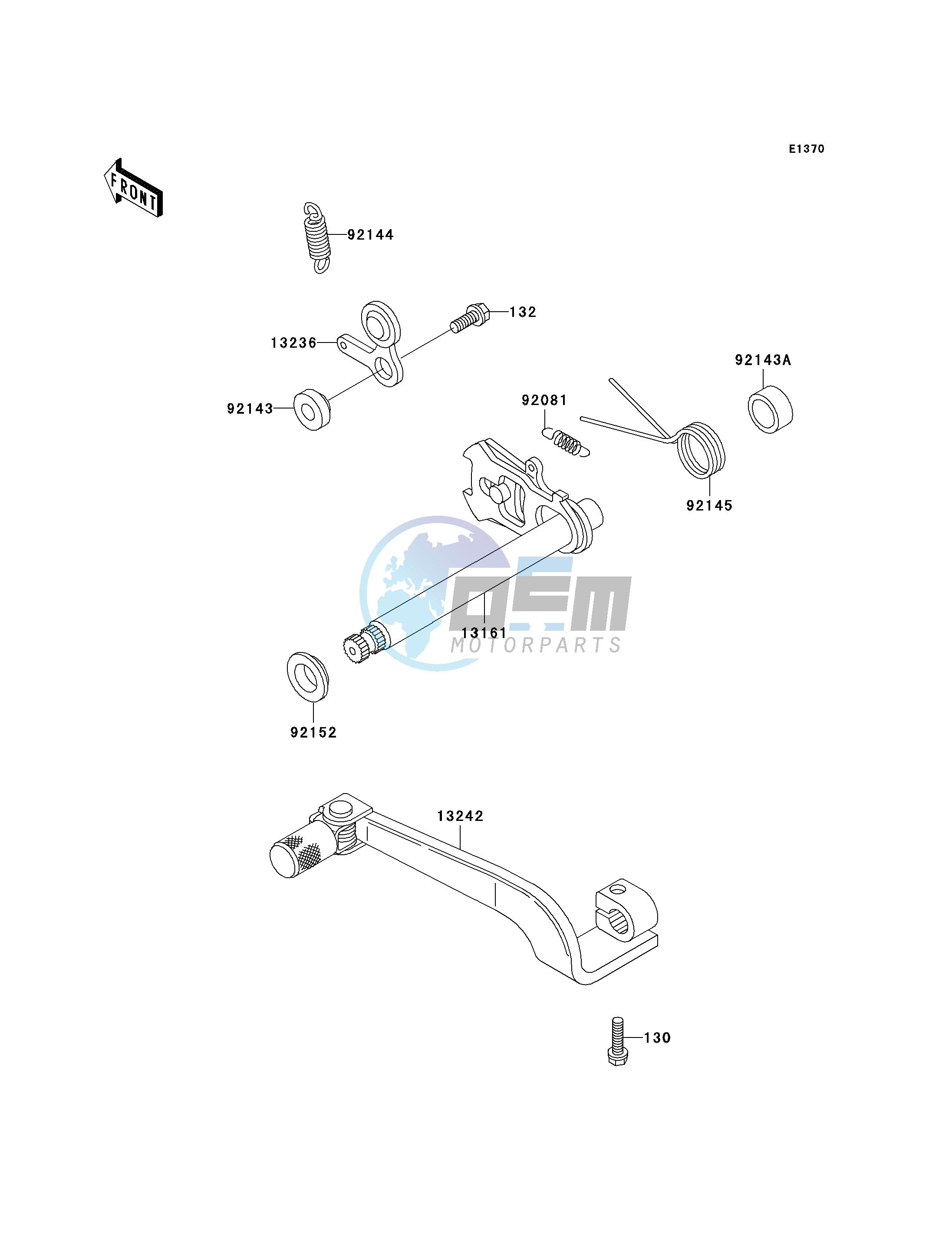 GEAR CHANGE MECHANISM