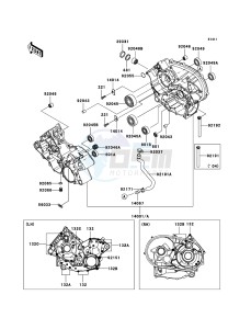 KFX700 KSV700-A2 EU drawing Crankcase