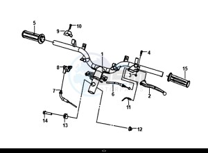 FIDDLE III 50 (XA05W5-EU) (L8-M0) drawing CABLE SWITCH LEVER