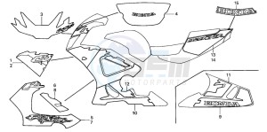 CBR900RE drawing STRIPE/MARK (5)