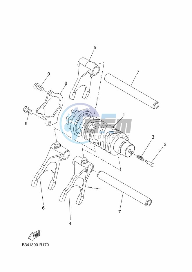 SHIFT CAM & FORK