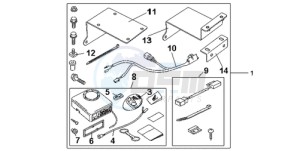 NT700VA Europe Direct - (ED) drawing AVERTO ALARM