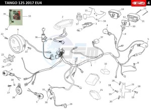 TANGO-125-E4-BLACK drawing ELECTRICAL