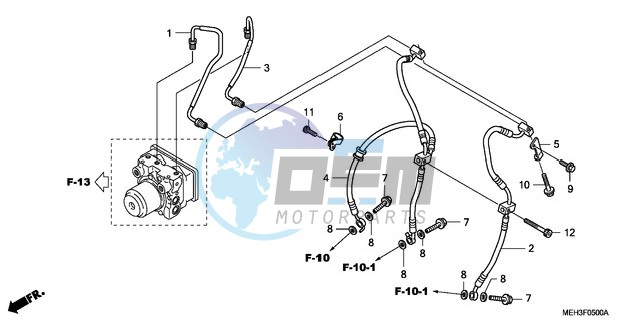 FRONT BRAKE HOSE