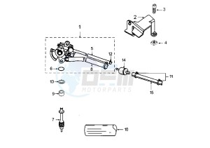 X–FIGHT - 50 cc drawing OIL PUMP