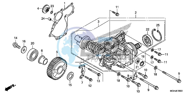 SIDE GEAR CASE